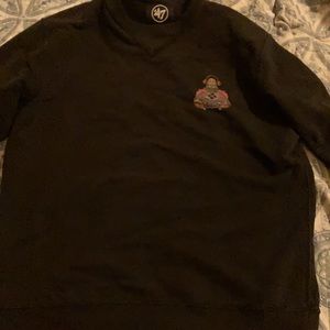 red bull style hoodie is small 100% cotton and black